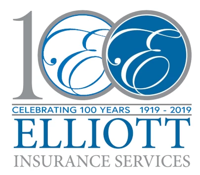 Elliott Insurance 100 Years Logo
